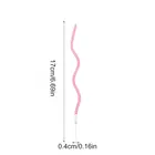 Happy Birthday Printed Pastel Color Candle with Holder for Birthday Cake 