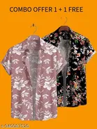 Casual Shirts for Men, Pack of 2 