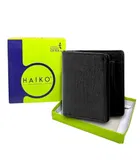 Casual Bifold black wallet for men (Pack of 1)