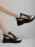 Shoetopia Solid Synthetic Sneakers for Girls 