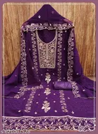 Embroidered Floral Patiala Suits for Women 
