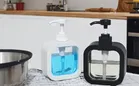Plastic Refillable Liquid Soap Dispenser for Bathroom 