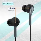 ZEBRONICS ZEB-BRO, With In-Line MiC, 3.5mm Jack, 10mm drivers, Compatible for Phone/Tablet Wired  