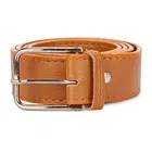 Faux Leather Belt for Men (Tan)