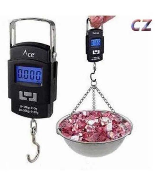 Lenon Makeup Accessory Ja50 Kg Weight Scale Digital Luggage Scales Weighing Capacity (50 Kg) (D268)