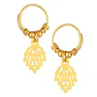 Alloy Gold Plated Earrings for Women 