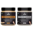Natural Ashwagandha & Activated Charcoal Powder for Skin & Hair 