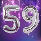 Foil Balloon for Birthday Celebration, No. 59 