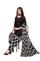 Yashika Unstitched Crepe Salwar Suit Material 