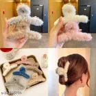 Fur Hair Clutcher for Women & Girls 