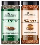 Herbs Library Chia and Roasted Flax Seeds 