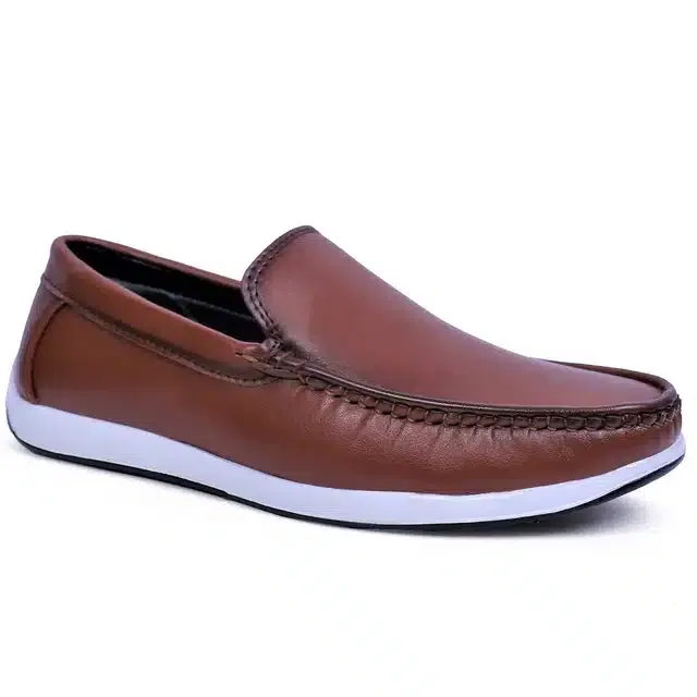 Loafers for Men (Tan, 9)