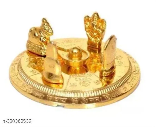 Shiv Parivar Idol (Yellow)