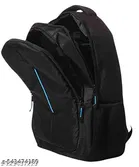 Polyester Backpack for Men & Women, Black