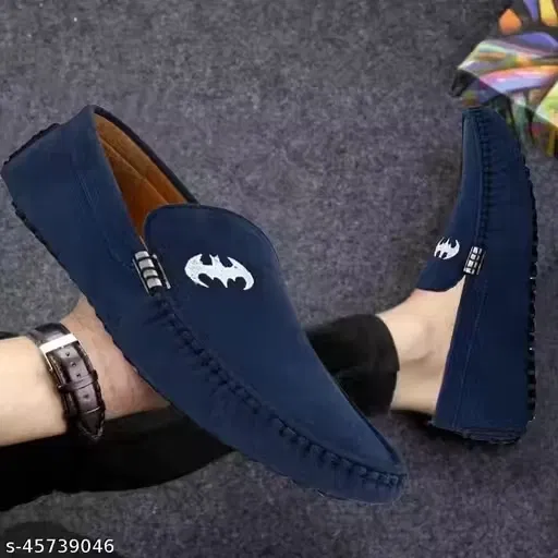 Loafers for Men (Blue, 8)