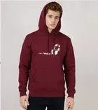 Full Sleeve Music Printed Fleece Hoodie for Men 