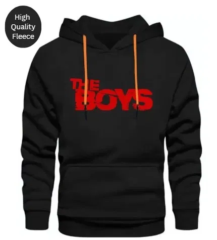 High quality Fleece Hoodie for Men (Black, XXL)