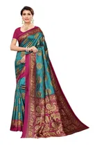 Art Silk Printed Saree for Women 