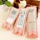 Bow Knot Fabric Remote Control Cover Case 