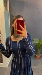 Georgette Straight Kurti for Women 