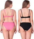 Cotton Blend Lingerie Set for Women 