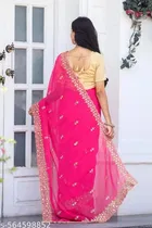 Pink Saree for Women 
