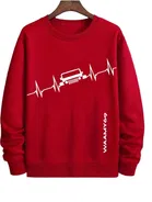 Cotton Full Sleeves Printed Sweatshirt for Men 