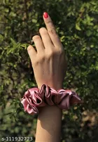 Casual Scrunchies for Women, Pack of 4 