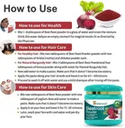 Srishma 100% Natural & Pure Beetroot Powder 