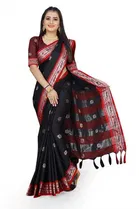 SVB एम्बेलिश्ड साड़ी फॉर वीमेन 