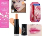 Combo of Mekup Panstick Concealer & Elpis Gold Fruity Shine Lip Balm 