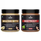 Natural Multani Mitti & Beetroot Powder for Skin & Hair 