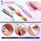 Majestique Nail File,Clipper and Cleaner Professional Steps Polishing Shining Your Fingernail & Toenail Tool Kit Sets 