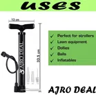 AJRO DEALMANUAL AIR PUMP-Black Quick and Easy Inflation 