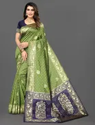 Silk Embellished Saree for Women 