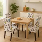 Homwatica Multicolor Floral Printed Elastic Chair Cover 50X65Cm Pack Of 4