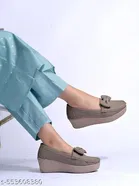 Shoetopia Girls Casual Shoes Grey 