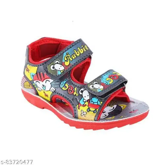 Velcro Sandals for Kids (Multicolor, 18-24 Months)