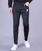 Lycra Solid Trackpant for Men 