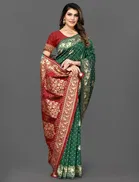 Women's Saree with Unstitched Blouse 
