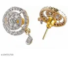 Alloy Mangalsutra with Earrings for Women 