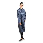 Solid Overcoat with Hoods and Side Pocket Raincoat for Women 