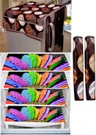 Knit 7 Pcs Fridge Cover Set 