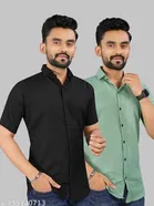 Casual Shirts for Men, Pack of 2 
