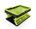 Plastic Multipurpose Foldable Storage Basket for Home 