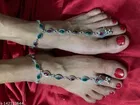 Anklets with Toe Ring for Women 