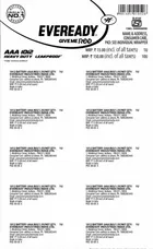 एवररेडी कार्बन जिंक  बैटरी 1015 AA 