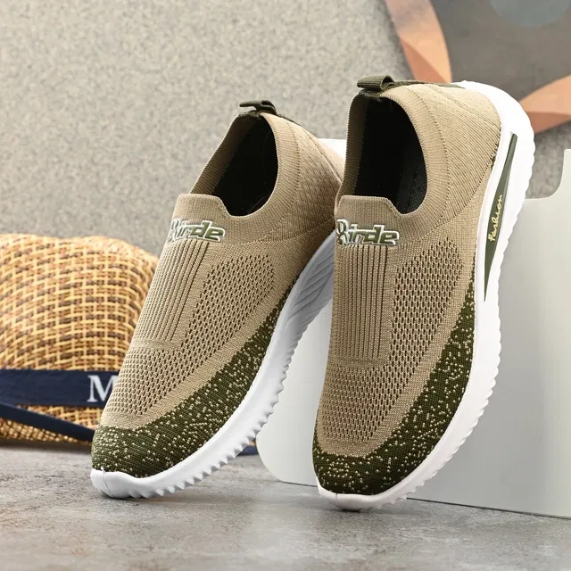 Casual Shoes for Women (Olive, 7)