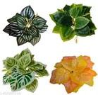 Plastic Artificial Flower ,Multicolour, Set Of 4