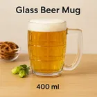 Afast Style Glass Beer mug, 400 ml  